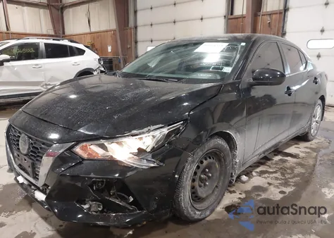 2021 Nissan Sentra S Xtronic Cvt z USA, uszkodzony, nr VIN 3N1AB8BV9MY280599